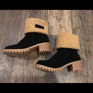 Fur Foldover Boots